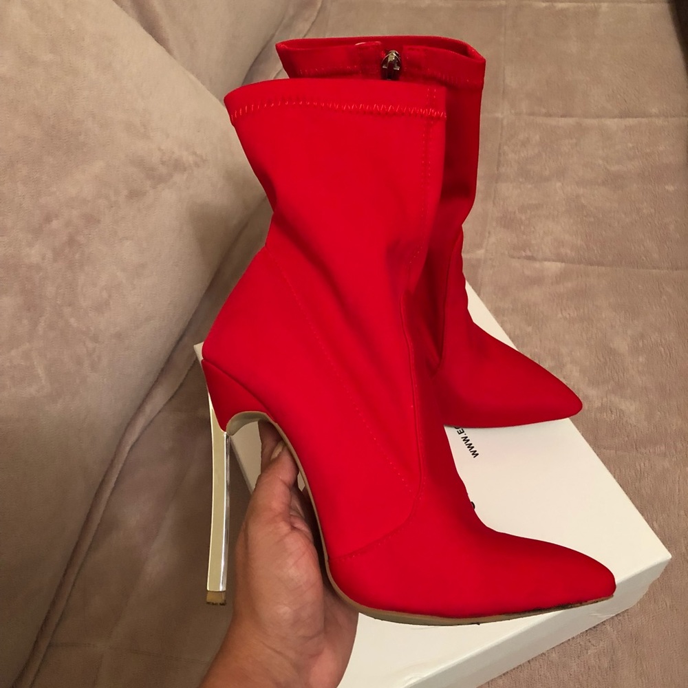 Red booties